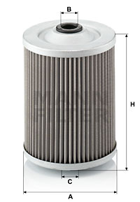 Polttoainesuodatin MANN-FILTER P 990