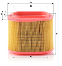 Ilmansuodatin MANN-FILTER C 24 196