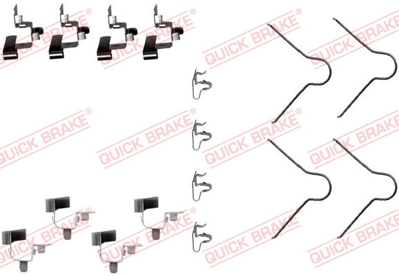 Tarvikesarja, jarrupala QUICK BRAKE 109-1130