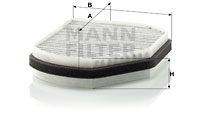 Raitisilmasuodatin MANN-FILTER CUK 2897