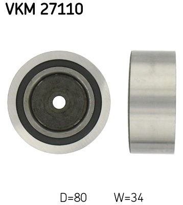 Ohjainrulla, hammashihna SKF VKM 27110