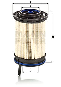 Polttoainesuodatin MANN-FILTER PU 10 011 z