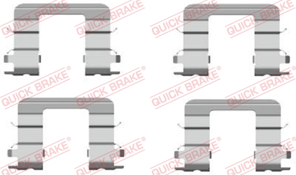 Tarvikesarja, jarrupala QUICK BRAKE 109-1696