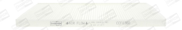 Raitisilmasuodatin CHAMPION CCF0360