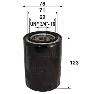 Öljynsuodatin VALEO 586070