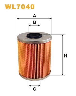 Öljynsuodatin WIX FILTERS WL7040
