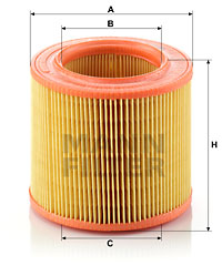 Ilmansuodatin MANN-FILTER C 1567/1