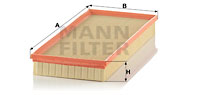 Ilmansuodatin MANN-FILTER C 40 163