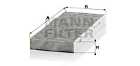 Raitisilmasuodatin MANN-FILTER CUK 26 013-2