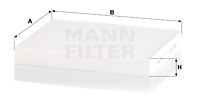 Raitisilmasuodatin MANN-FILTER CU 24 024