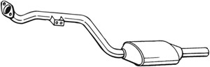 Katalysaattori, Edessä, MERCEDES-BENZ, 2024902320, 2024902520, 2024906719, 2104901019, 2104901020, 2104905519