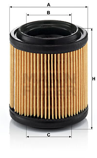 Ilmansuodatin MANN-FILTER C 710/1