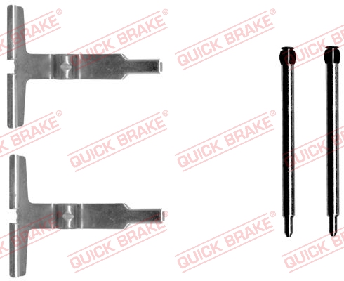 Tarvikesarja, jarrupala QUICK BRAKE 109-1602
