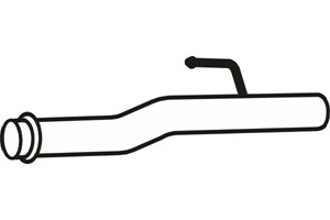 Pakoputki, Takana, CITROËN JUMPY, JUMPY Skåp, FIAT SCUDO Buss, SCUDO Flak/chassi, SCUDO Skåp, PEUGEOT EXPERT Skåp, EXPERT TEPEE, 1730-73