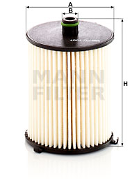 Polttoainesuodatin MANN-FILTER PU 7007 z