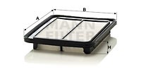 Ilmansuodatin, HYUNDAI i10, 1224067, 1226669, 1232971, 1330266, 1476806, 1539937, 1863548, 28113-0X000, 30681422, 30787890, 31259462, 31