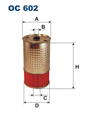 Öljynsuodatin FILTRON OC 602
