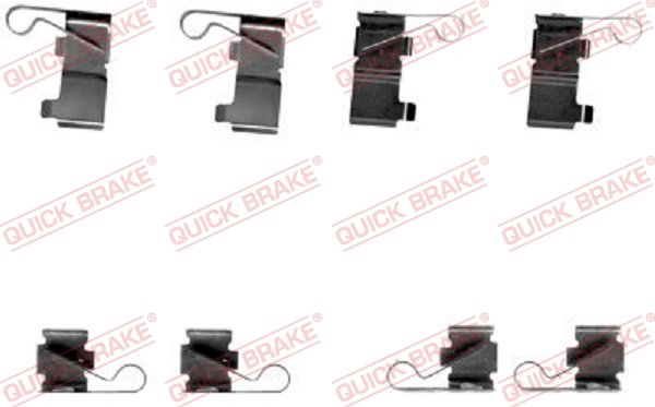 Tarvikesarja, jarrupala QUICK BRAKE 109-1699