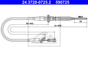 Vaijeri, kytkimen käyttö, OPEL AGILA, VAUXHALL AGILA Mk I, 47 05 607, 47 07 843, 9210082, 9216431