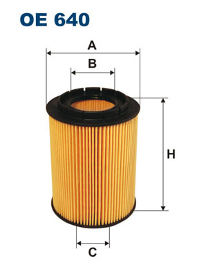 Öljynsuodatin FILTRON OE 640