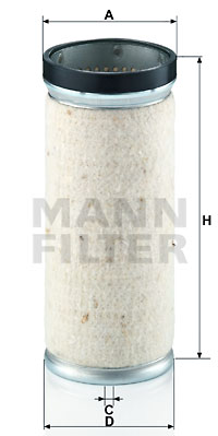 Toisioilmasuodatin MANN-FILTER CF 820