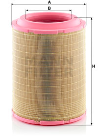Ilmansuodatin MANN-FILTER C 37 1930/2