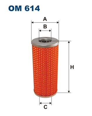 Öljynsuodatin FILTRON OM 614