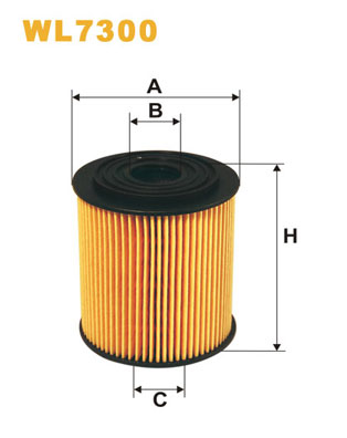 Öljynsuodatin WIX FILTERS WL7300