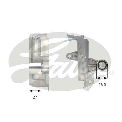 Vaimennin, hammashihna GATES T43028