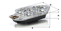 Hydrauliikkasuodatin, automaattivaihteisto MANN-FILTER H 2426 KIT