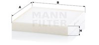 Raitisilmasuodatin MANN-FILTER CU 22 028