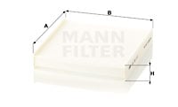 Raitisilmasuodatin MANN-FILTER CU 22 011