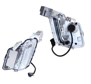 Huomiovalot, Eteen, vasen, VOLVO XC60, 31353287, 31420393