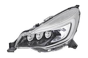 Ajovalo, Vasen, CITROËN DS3, DS3 Cabriolet, DS DS 3, DS 3 Cabriolet, 16 227 641 80, 1611797180, 1622764180