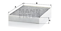 Raitisilmasuodatin MANN-FILTER CUK 23 014-2