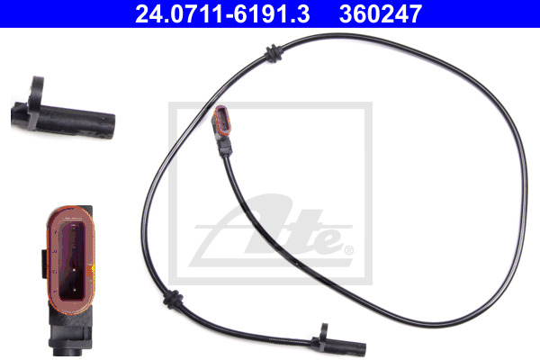 ABS-anturi ATE 24.0711-6191.3