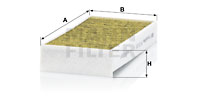 Raitisilmasuodatin MANN-FILTER FP 23 015-2