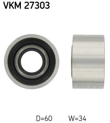 Ohjainrulla, hammashihna SKF VKM 27303