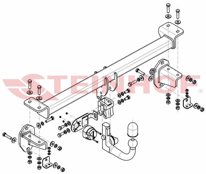 Vetokoukku STEINHOF STM-149 MB GLC X253