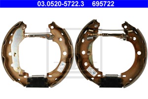 Jarrukenkäsarja, Taka-akseli, NISSAN KUBISTAR Skåp, RENAULT KANGOO, KANGOO Express, 44060-00QAH, 77 01 205 526