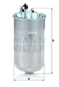 Polttoainesuodatin MANN-FILTER WK 8021