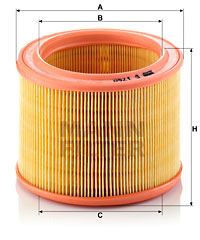 Ilmansuodatin MANN-FILTER C 1760