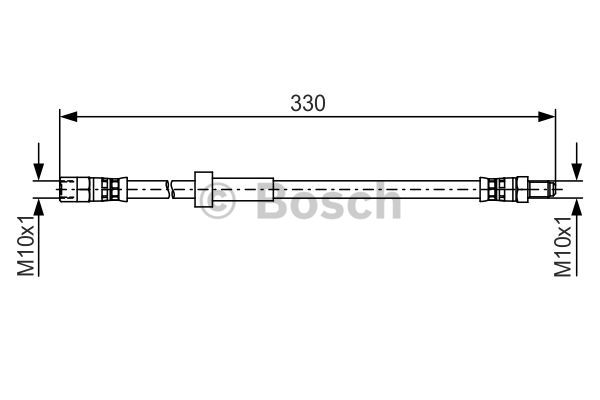Jarruletku BOSCH 1 987 481 493