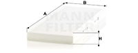 Raitisilmasuodatin MANN-FILTER CU 3955