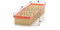 Ilmansuodatin MANN-FILTER C 3597