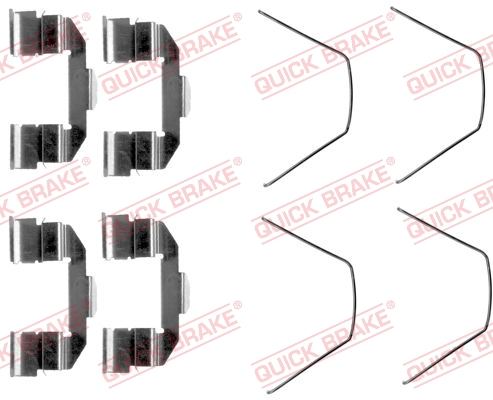 Tarvikesarja, jarrupala QUICK BRAKE 109-1607