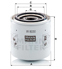 Öljynsuodatin MANN-FILTER W 8030