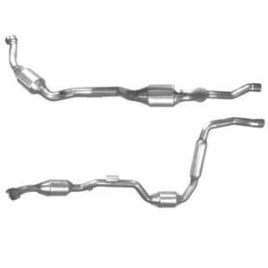 Katalysaattori, Vasen, MERCEDES-BENZ M-KLASS [W163], 1634901114, 1634908114