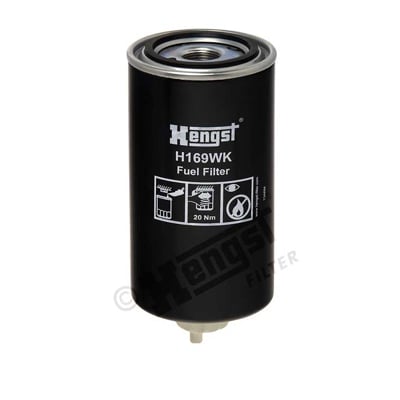 Polttoainesuodatin HENGST FILTER H169WK