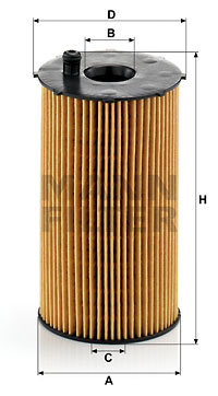 Öljynsuodatin MANN-FILTER HU 934/1 x